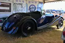 Ein 1937er Riley Sprite Mitte Juli 2018 in Fairford.