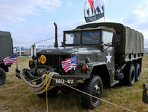 Ein LKW M35 der U.S. Army Mitte Juli 2018 in Fairford.