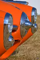 Formensprache eines Studebaker Commander Mitte Juli 2018 in Fairford.