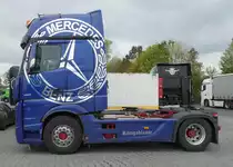 =MB Actros Sattelzugmaschine steht im Oktober 2018 in Fulda Nord