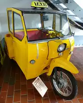 Simson Duo 4/1, Krankenfahrzeug mit Mopedmotor 49,6ccm, Baujahr 1983, Brunos Motorradbühne Oberwolfach/Schwarzwald, Aug.2013