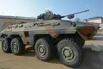 Der Spähpanzer 2  Luchs  im Militärhistorischen Museum der Bundeswehr. (Dresden, April 2017)