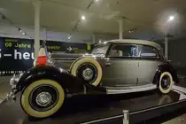 Ein von Charles de Gaulle genutztes Horch 830 BL Cabriolet im Militärhistorischen Museum der Bundeswehr. (Dresden, April 2017)