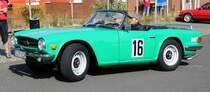 =Triumph TR 6 bei der DMV Classic-Tour im August 2018
