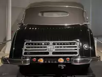 Ein von Charles de Gaulle genutztes Horch 830 BL Cabriolet im Militärhistorischen Museum der Bundeswehr. (Dresden, April 2017)