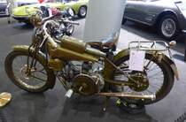 =Moto Guzzi 500 Normale, Bj. 1958, steht bei den Retro Classics in Stuttgart, 03-2019