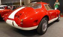 =effeffe Berlinetta, ein Retrofahrzeug aus dem Karosseriebetrieb Fratelli Frigerio, steht bei den Retro Classics in Stuttgart, 03-2019 