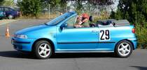 =Fiat Punto Cabrio bei der DMV Classic-Tour im August 2018