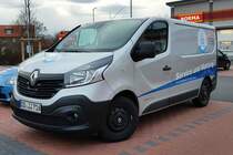=Renault Trafic der WIBU-Gruppe steht im März 2019 in Fulda