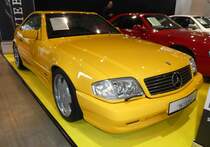 =MB SL AMG steht bei den Retro Classics in Stuttgart, 03-2019