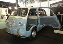 =Fiat 600 Multipla Serie 1, Bj. 1956, steht bei den Retro Classics in Stuttgart, 03-2019