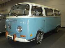 =VW T 2 steht bei den Retro Classics in Stuttgart, 03-2019