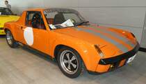 =Porsche 914/6, steht bei den Retro Classics in Stuttgart, 03-2019