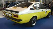 =Opel Kadett GT/E steht bei den Retro Classics in Stuttgart, 03-2019