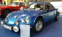 =Alpine A 110 Berlinette, Bj. 1974, 1280 ccm, 68 PS, steht bei den Retro Classics in Stuttgart, 03-2019