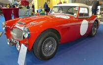 =Austin Healey, Bj. 1959, 3000 ccm, 225 PS ausgestellt bei den Retro Classics in Stuttgart, 03-2019