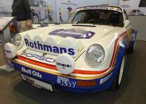 =Porsche 911, steht bei den Retro Classics in Stuttgart, 03-2019