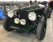 =Bentley, gesehen bei den Retro Classics in Stuttgart, 03-2019