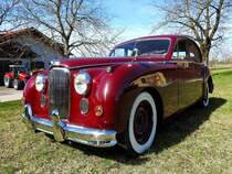 JAGUAR Mark-IX; wurde anlässlich einer kleinen Wanderung durch den Salzburger-Flachgau hochpoliert neben dem Weg vorgefunden; 190317