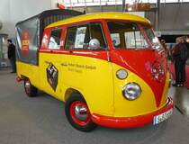 =VW T 1 der Robert Bosch GmbH, ausgestellt bei den Retro Classics in Stuttgart, 03-2019