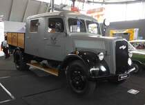 =Opel Blitz, steht bei den Retro Classics in Stuttgart, 03-2019