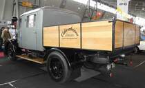 =Opel Blitz, steht bei den Retro Classics in Stuttgart, 03-2019