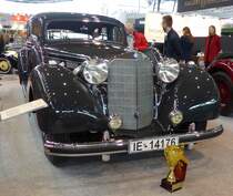 MB 770 Pullmann Limousine, Baureihe W 150, Bj. 1939, steht zum Verkauf bei den Retro Classics Stuttgart im März 2019 