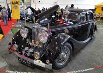 =Jaguar MK IV, ausgestellt bei der Technorama Kassel im März 2019