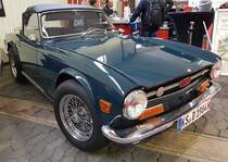 =Triumph TR 6, ausgestellt bei der Technorama Kassel im März 2019