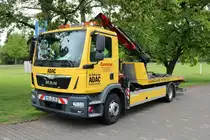 ADAC/Central MAN TGL Abschlepper am 28.04.19 in Hanau