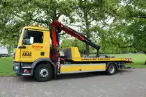 ADAC/Central MAN TGL Abschlepper am 28.04.19 in Hanau