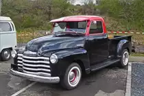 Chevrolet 3100 Kleinlaster, aufgenommen am 27.04.2019 in Wilwerwiltz.