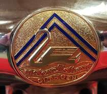 =Frontlogo Citroen Rosalie, gesehen bei der Technorama Kassel im März 2019