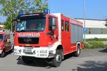 Feuerwehr Heppenheim Mitte MAN TGM LF 30/30 (Florian Heppenheim 01/46-01) am 01.05.19 beim Tag der offenen Tür 