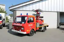 Feuerwehr Heppenheim Mitte VW FLF (Florian Heppenheim 01/60-01) am 01.05.19 beim Tag der offenen Tür 