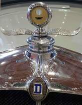 = Temperaturanzeige des Durant 60 Sedan, Bj. 1929, 3205 ccm, 44 KW, gesehen bei der Technorama Kassel im März 2019