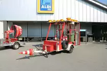 Feuerwehr Heppenheim Mitte Verkehrsabsicherrung Anhänger am 01.05.19 beim Tag der offenen Tür 