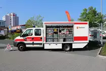 Malteser IVECO Daily GW San am 01.05.19 beim Tag der offenen Tür der Feuerwehr Heppenheim