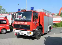 Feuerwehr Heppenheim Mitte Mercedes Benz RW (Florian Heppenheim 1/59-1) am 01.05.19 beim Tag der offenen Tür