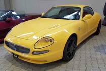 =Maserati V 8, gesehen bei der Technorama Kassel im März 2019