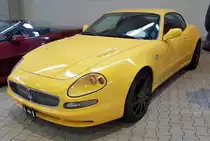 =Maserati V 8, gesehen bei der Technorama Kassel im März 2019