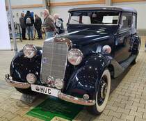 =MB 170 W 136, Bj. 1951, 40 PS, gesehen bei der Technorama Kassel im März 2019