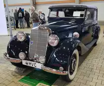 =MB 170 W 136, Bj. 1951, 40 PS, gesehen bei der Technorama Kassel im März 2019