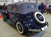 =MB 170 W 136, Bj. 1951, 40 PS, gesehen bei der Technorama Kassel im März 2019