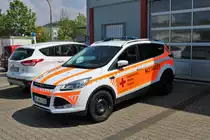 DRK OV Heppenheim Ford Kuga NEF (11/82-1) am 01.05.19 beim Tag der offenen Tür der Feuerwehr