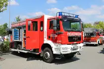 Feuerwehr Heppenheim Mitte MAN TGM LF 30/30 (Florian Heppenheim 01/46-01) am 01.05.19 beim Tag der offenen Tür 
