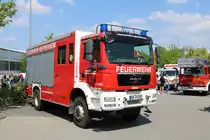 Feuerwehr Heppenheim Mitte MAN TGM LF 30/30 (Florian Heppenheim 01/46-01) am 01.05.19 beim Tag der offenen Tür 