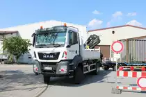 MAN TGS Baukipper am 01.05.19 in Heppenheim 