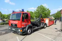 Feuerwehr Heppenheim Mitte MAN WLF1 (Florian Heppenheim 1/66-1) am 01.05.19 beim Tag der offenen Tür