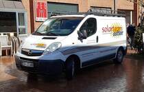 =Opel Vivaro von  solarteam ostsee  steht im Mai 2019 in Eckernförde